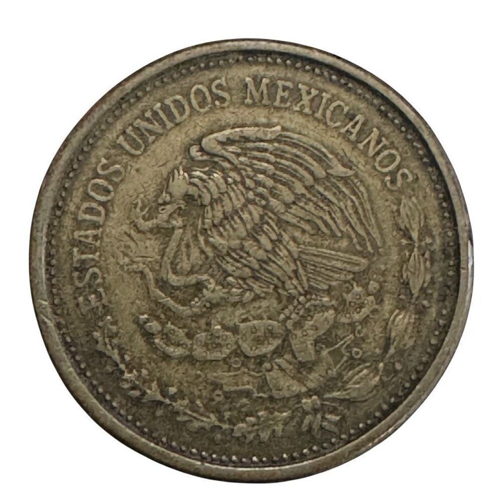 1984 $100 PESO "Carranza" vintage Mexican 100 Pesos coin FM# 493